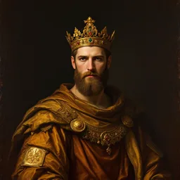 Un sovrano inventato dell'epoca antica